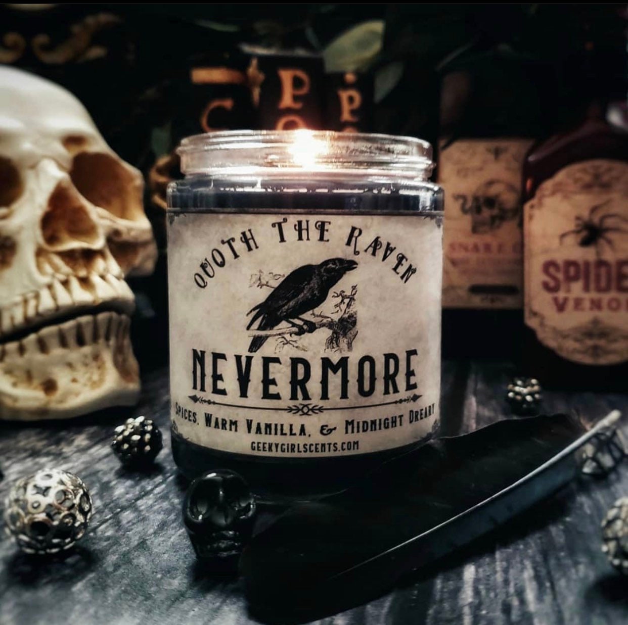 Quoth the Raven, Nevermore | Candles and Wax Melts | Cardamom, Black …