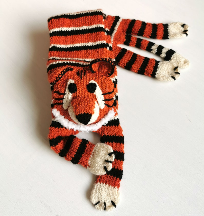 Tiger Scarf Etsy