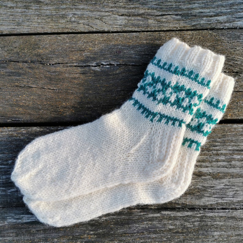 child/'s EU 33-34 hand knit Wool socks
