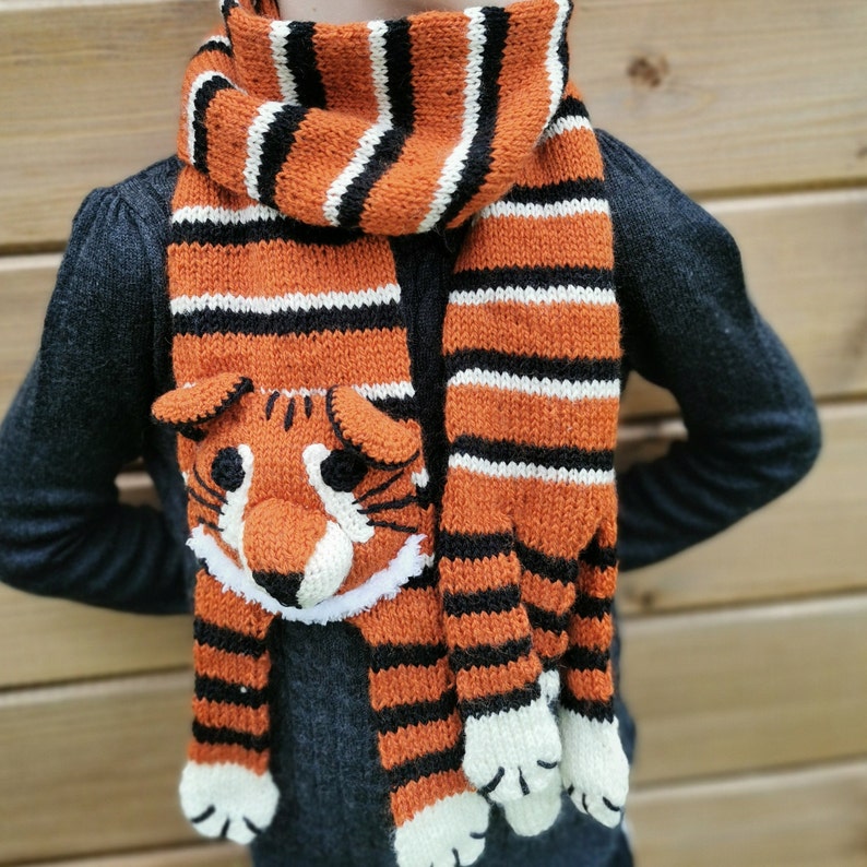 Tiger Scarf Etsy