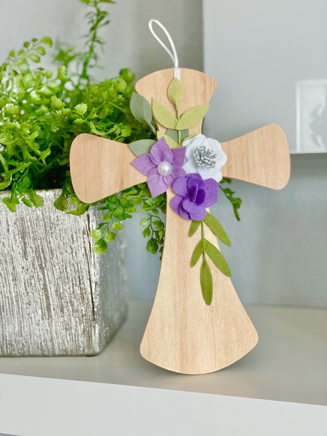 First Communion Favor Christening Favor Felt Cross Etsy