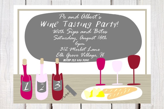 Wine Tasting set, invitation and placemat ,wine tasting score card, Wine Cheese party invitation, wine tasting shower and Bachelorette party Il_570xn