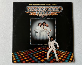 Saturday Night Fever Soundtrack Vinyl LP Record First Press 1977