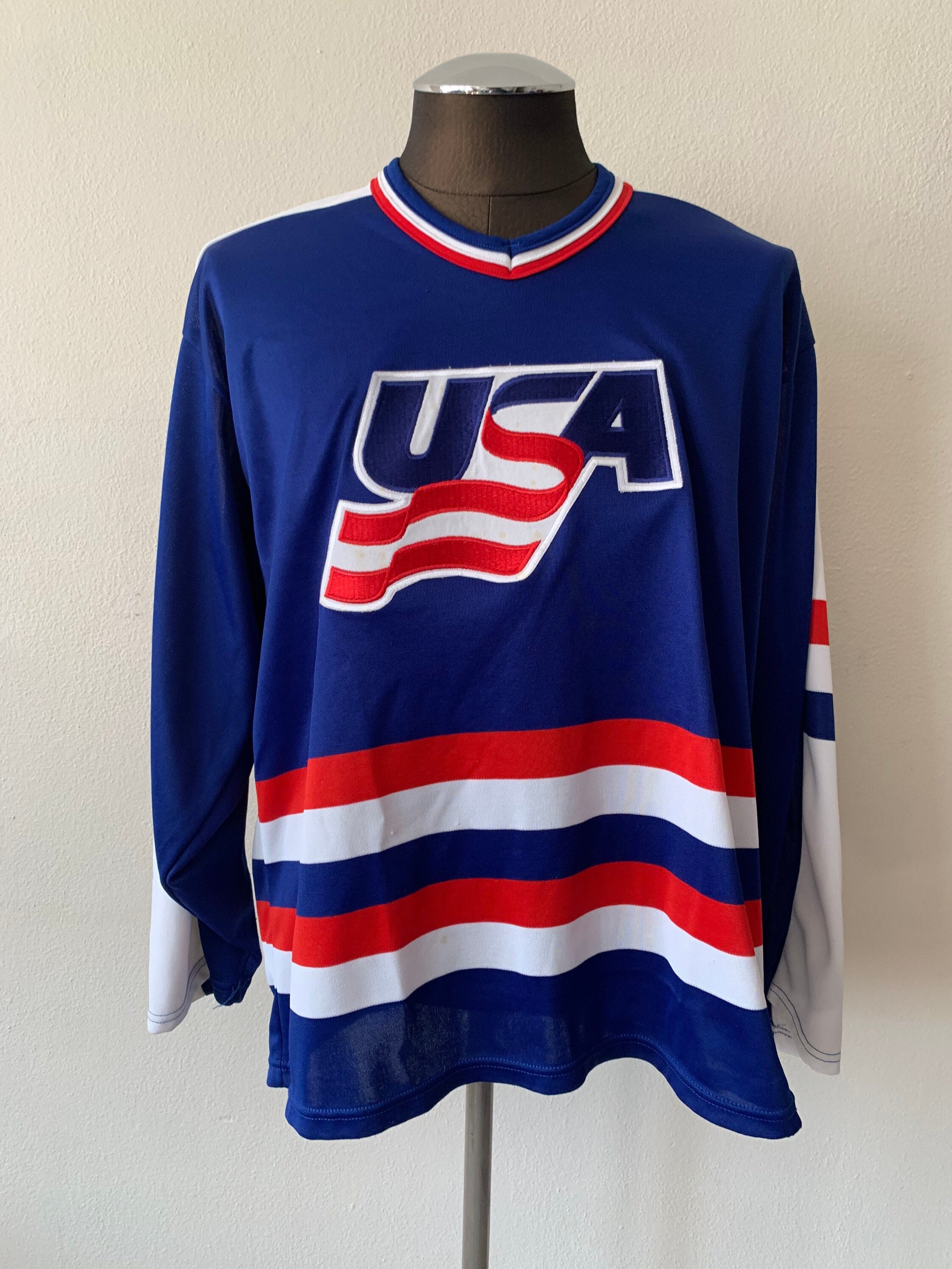 Jack O'Callahan #17 Team USA White Hockey Jersey Miracle On Ice Costume  Movie