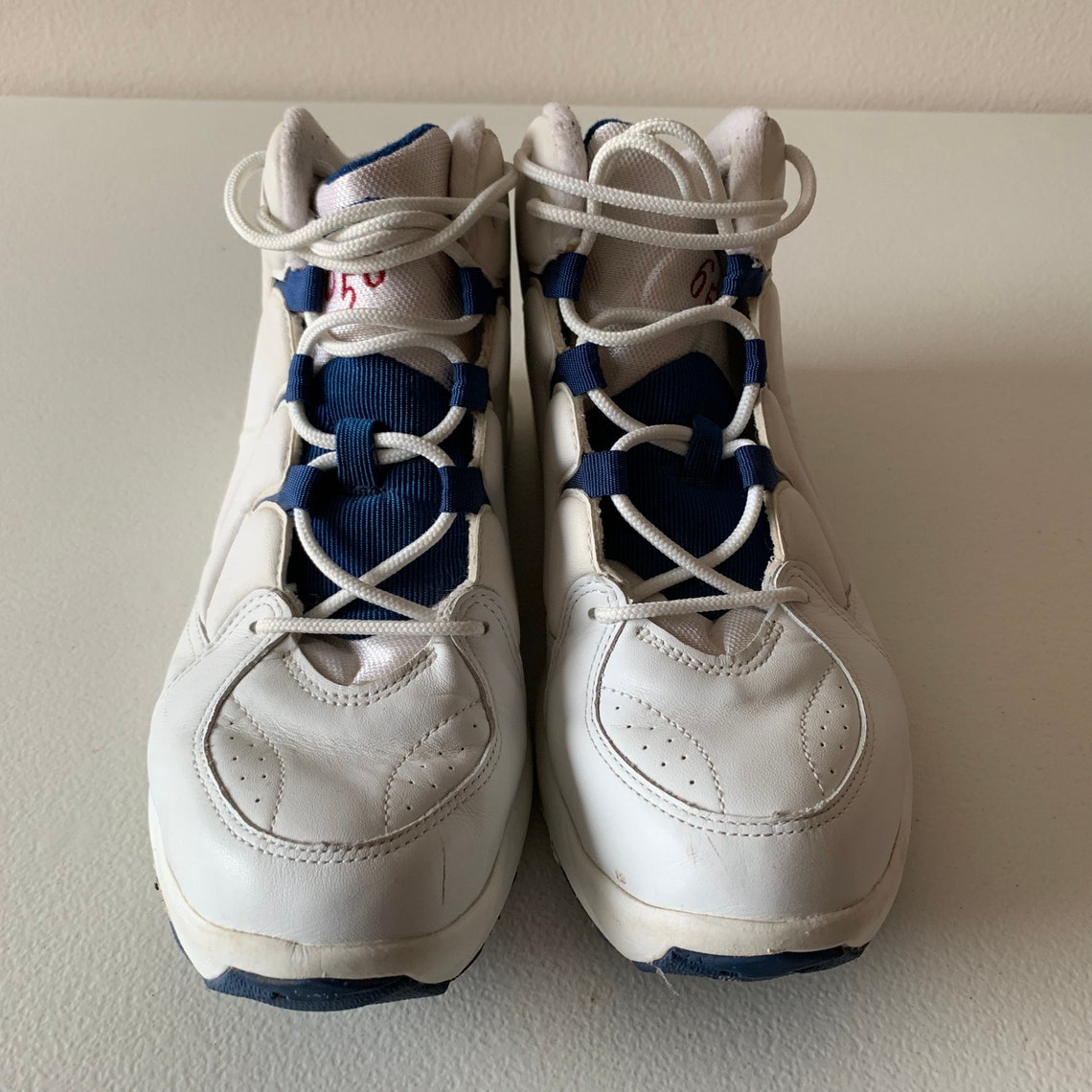 Avia 650 Vintage Aerobic Fitness Shoes White Blue Red | Etsy