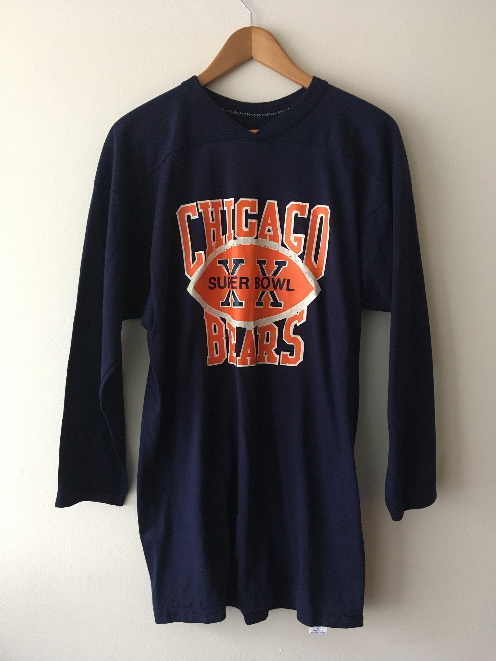 Vintage chicago bears shirt sale
