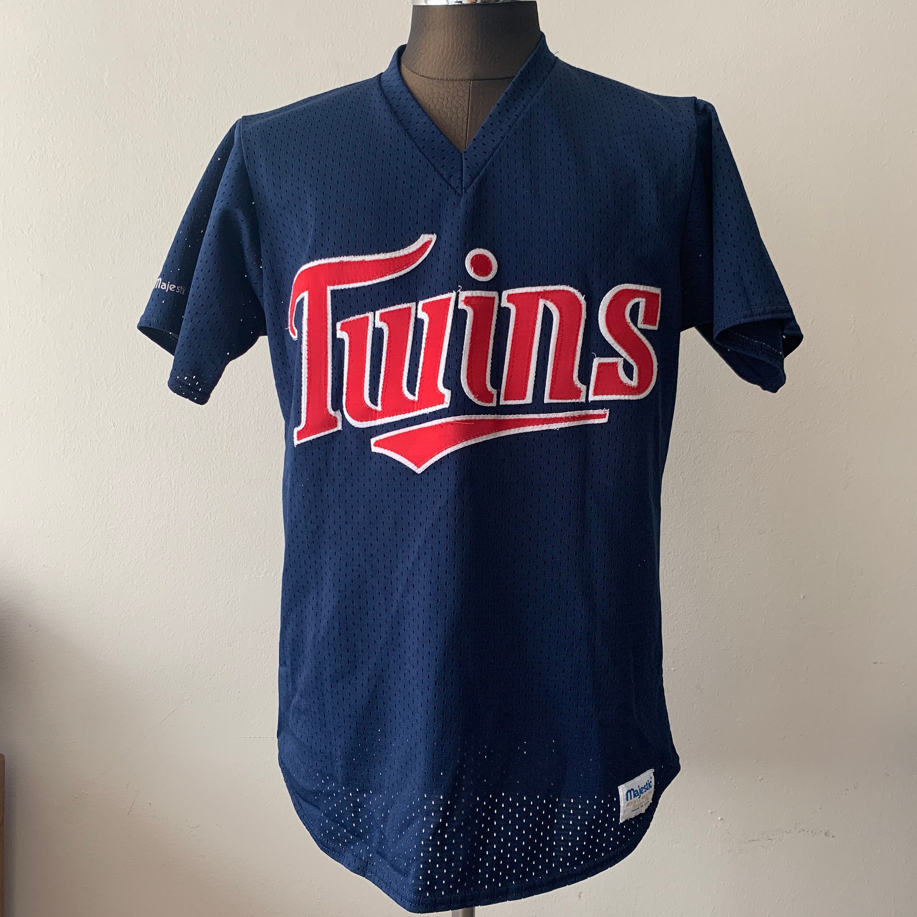 Minnesota Twins 80s Cooperstown Throwback ROAD Jersey by Majestic