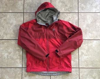 Nike ACG Red and Maroon Outer Layer Jacket Size Small