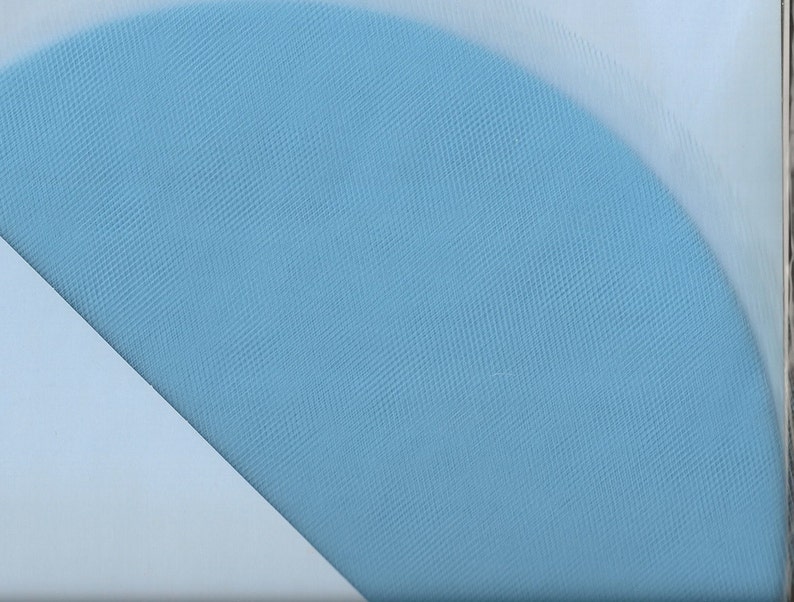 New in Package Victoria Lynn 10 Tulle Circles Light Blue Tulle 50 Tulle Circles Baby Blue