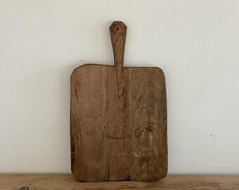 Rustic Bread Board 20.5 Tall Turkish Bread Board Vintage Oven Board