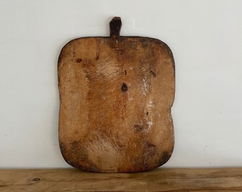 XL Primitive Bread Board 26.75" - Turkish Bread Board - Vintage Oven Board - Charcuterie Board - Rustic Cutting Board - Antique Bread Board