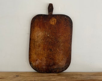 XL Rustic Bread Board 27.5" T - Turkish Bread Board - Vintage Oven Board - Charcuterie Board - Primitive Cutting Board - Antique Bread Board