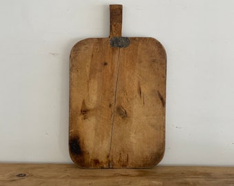 Primitive Bread Board 22.25" - Turkish Bread Board - Vintage Oven Board - Charcuterie Board - Rustic Cutting Board - Antique Bread Board