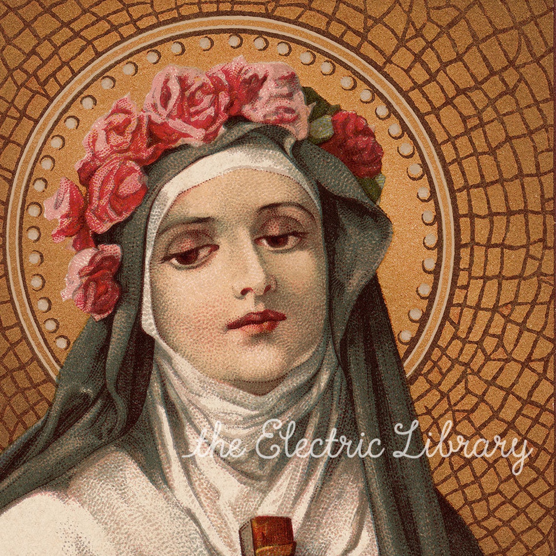 Saint Rose of Lima Digital Download: A Wreath of Beautiful - Etsy