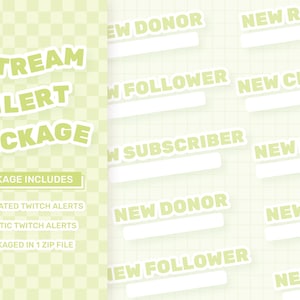 Groen, Geanimeerde waarschuwingen, Twitch-waarschuwingen, Statische waarschuwing, Stream-waarschuwing, Shrek, Streaming-melding, Kikker-esthetiek, Leuke digitale download