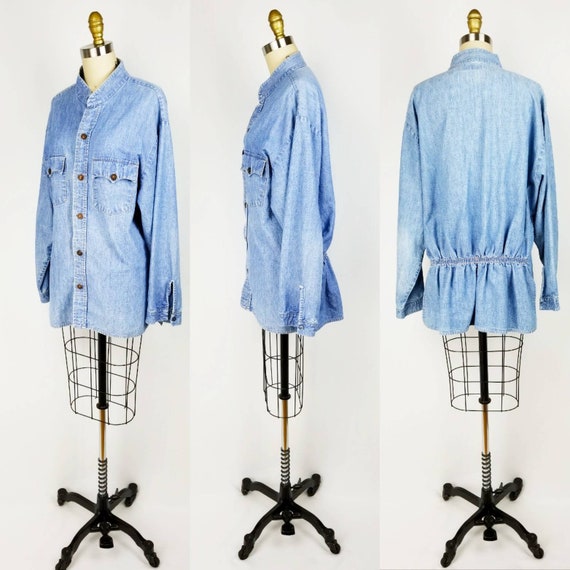 Vintage 70s Levis denim jacket /shirt xl