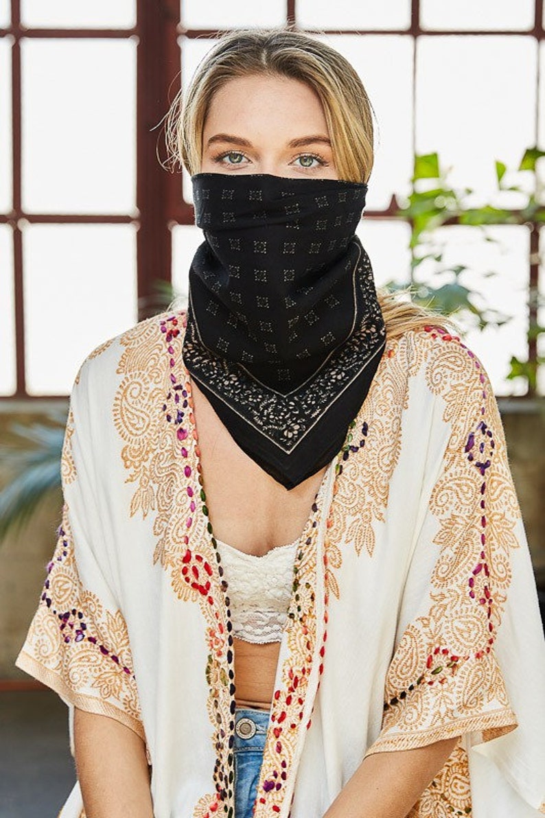 Bestseller / Bandana / Cotton Bandana / Face Mask / Scarf / Etsy