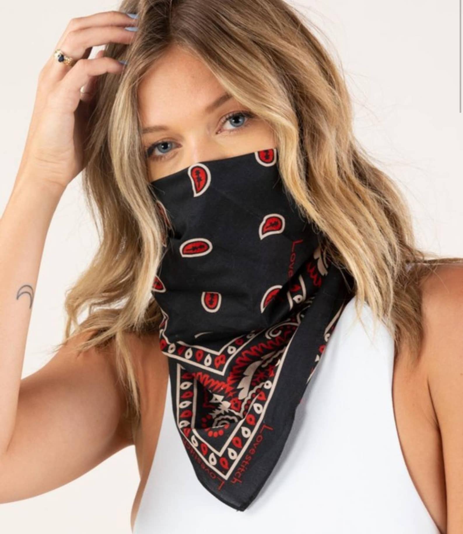 Bestseller / Bandana / Cotton Bandana / Face Mask / Scarf / Etsy
