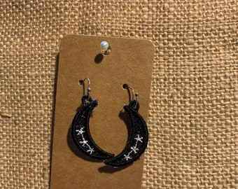 Moon earrings