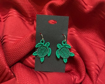 Turtle earrings