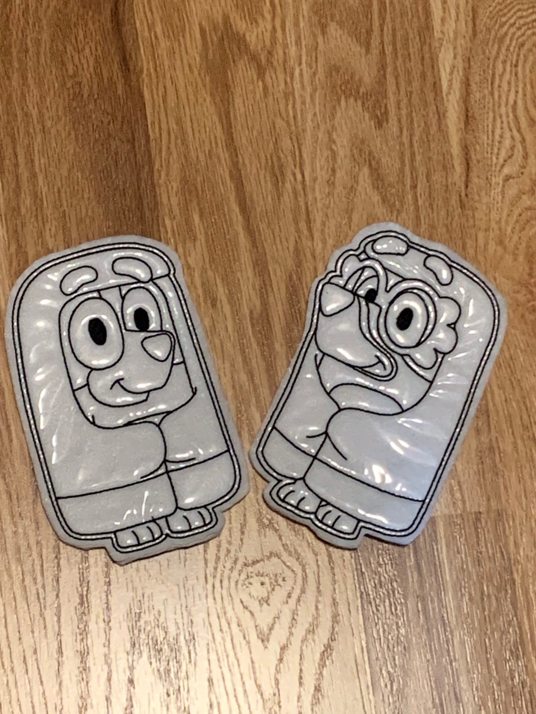 Bluey Grannies Coloring Dolls Etsy