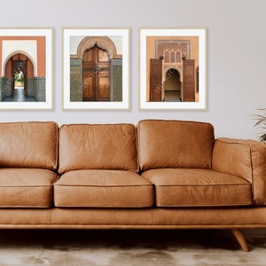 Moroccan Doorway Prints | Series of 3 | Digital Download | Morocco Art