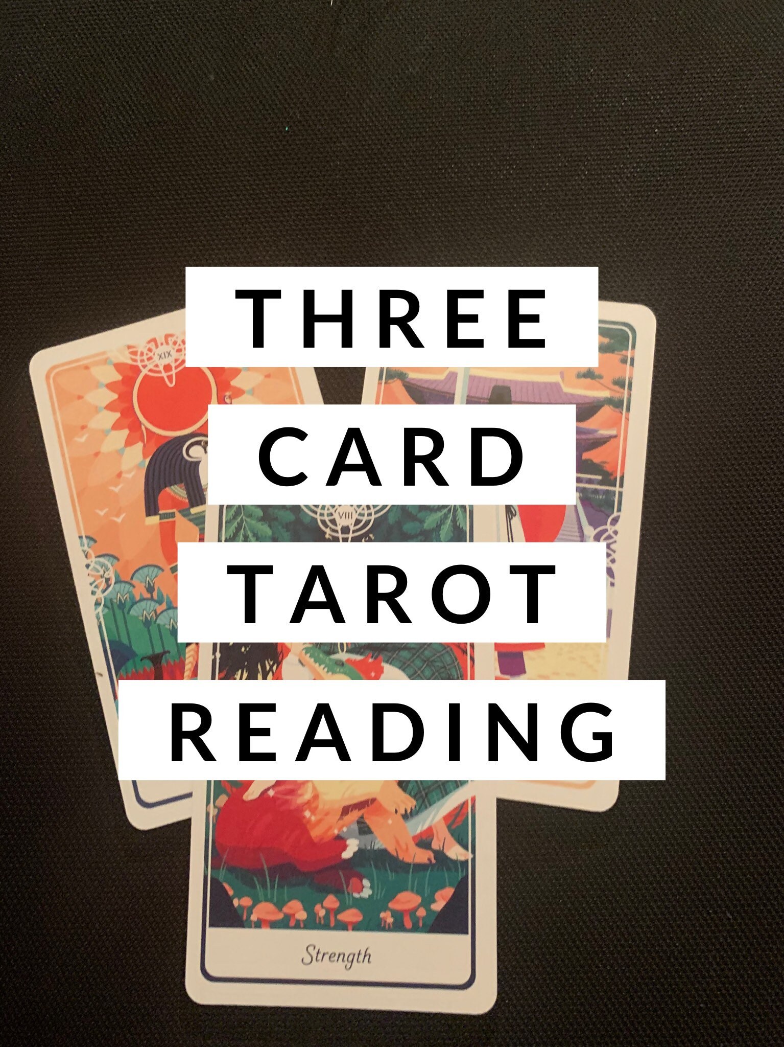 Three Card Pull Tarot Reading Etsy