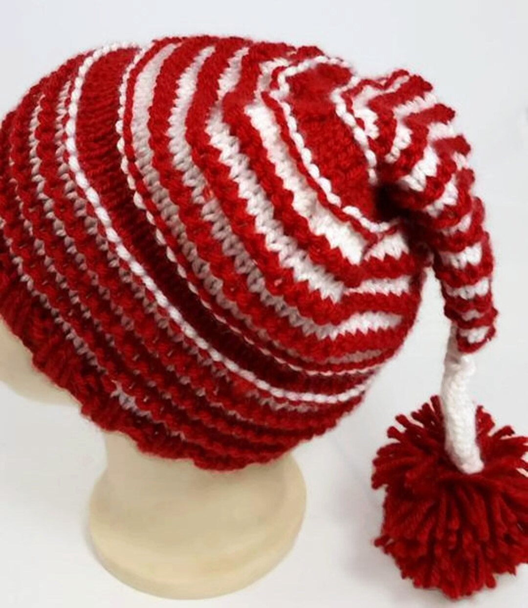 Baby Christmas Hat Peppermint Christmas Hat Candy Cane Hat Etsy