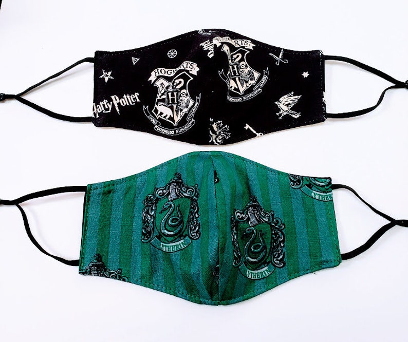 Harry Potter Face Mask, Wizard Face Mask, Gryffindor Face Mask