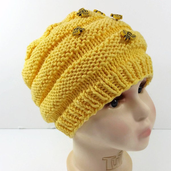Bee Baby Hat - Baby Bee Hat - Bee Beanie - Beehive Hat for Baby - Bumblebee Hat - Bumblebee Beanie - Bee Costume - Adult Beehive Hat