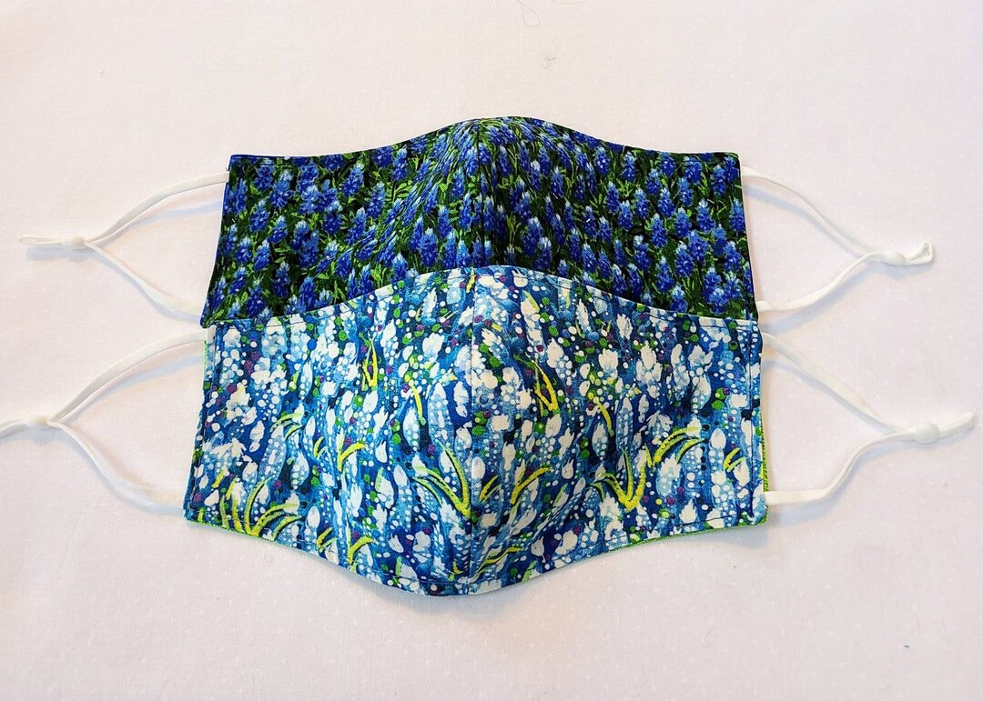 Spring Face Mask Springtime Face Mask Easter Face Mask 3 Layer Face Mask Cotton Face Mask Adult