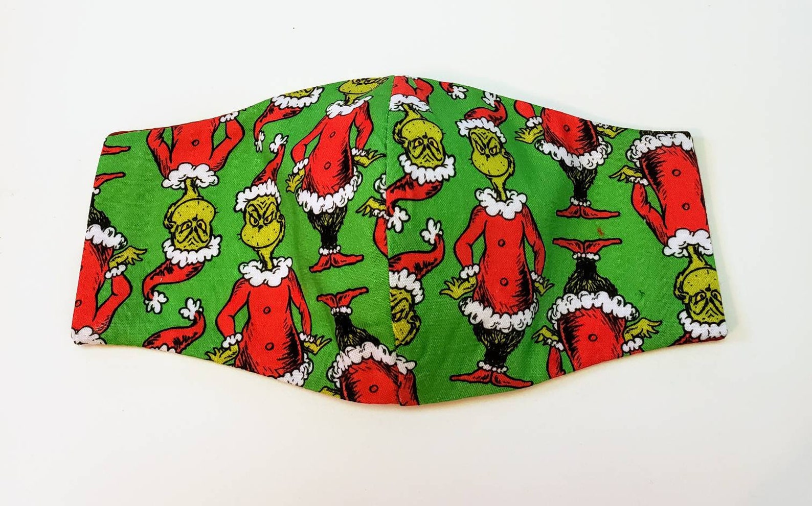 Christmas Face Mask Elf on the Shelf Face Mask Grinch Face Etsy