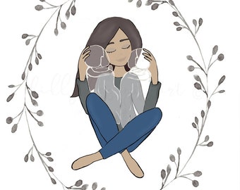 Twin Loss Memorial Print – Personalized Angel Baby Art (Digital Download)