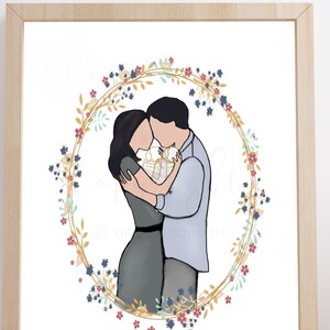 Infant Loss Memorial Art: Angel Baby Memorial Gift (Digital Download)