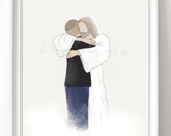 Soldier Memorial Art Print: Army Man Remembrance (Digital Download)