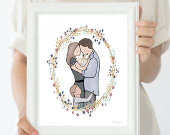 Baby Loss Memorial Art: Sympathy Gift Keepsake (Digital Download)