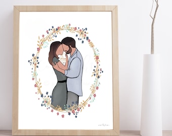 Infant Loss Memorial Art: Grieving Parents Gift (Digital Download)