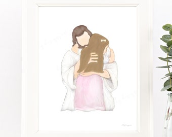 LDS Jesus Christ and Child Art Print (Digital Download)