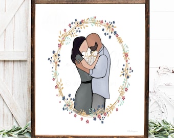 Miscarriage Gift. Miscarriage Printable. Miscarriage Memorial. Memorial Print. Miscarriage Keepsake. Twin Baby Keepsake. Twin Baby Memorial