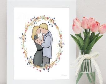 Angel Baby Memorial Art: Grieving Parents Gift (Printable Art)