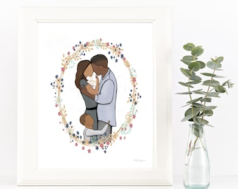 Miscarriage Gift, Gift for Loss of Baby, Sympathy, Infant Loss, In Memory, In Loving Memory, Angel Baby, Miscarriage Keepsake, Baby Loss Art