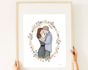 Infant Loss Memorial Print: Grieving Parents, Angel Baby Keepsake (Digital Download)