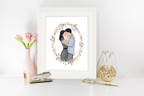 Infant Loss Memorial Art: Angel Baby Memorial Gift (Digital Download)