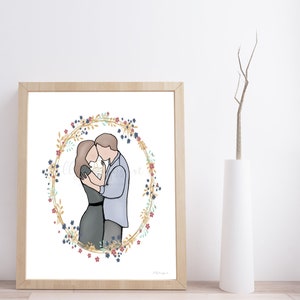 Angel Baby Memorial Art: Infant Loss Gift for Grieving Parents (Digital Download)