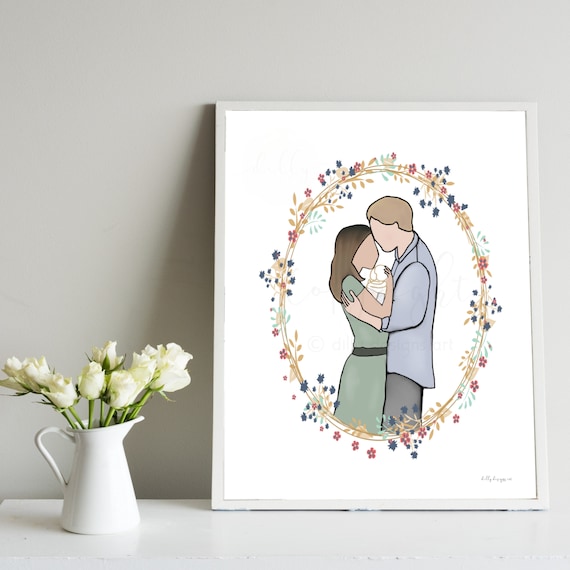 Pregnancy Loss Art Print: Sympathy Gift, Bereavement Gift (Digital Download)