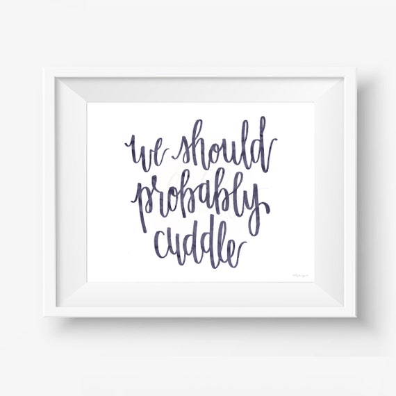 Printable Home Decor Motivational Quote Alone We Are Smart Blue Ombre Calligraphy Art Calligraphy Sign Together We Are Brilliant Art