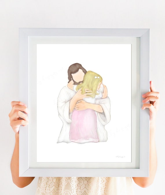 Christian Wall Art, Christian, Christian Decor, Christian Gift, Child of God, Christ, Christ Art, Christian Printable, Jesus Art, Savior Art