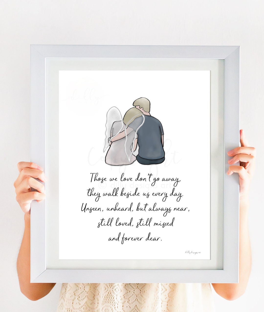 Memorial Quote Art Print: Sympathy Gift for Loss (digital Download) - Etsy