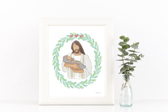 Angel Babies Memorial Print: Infant Loss Gift (Digital Download)