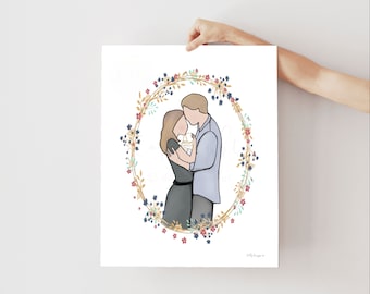 Pregnancy Loss Memorial Art: Angel Baby Printable (Digital Download)